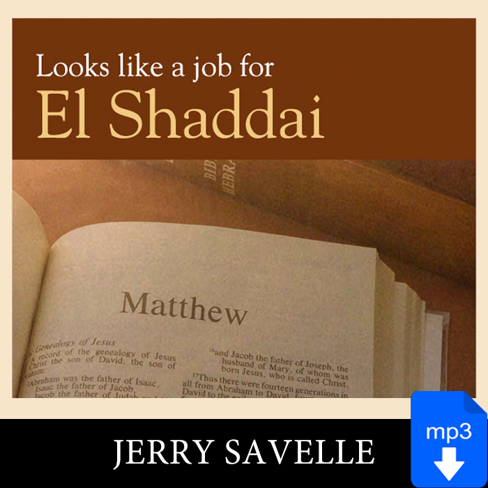 Looks Like a Job for El Shaddai